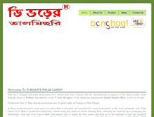 Tablet Screenshot of dbharpalmcandy.com